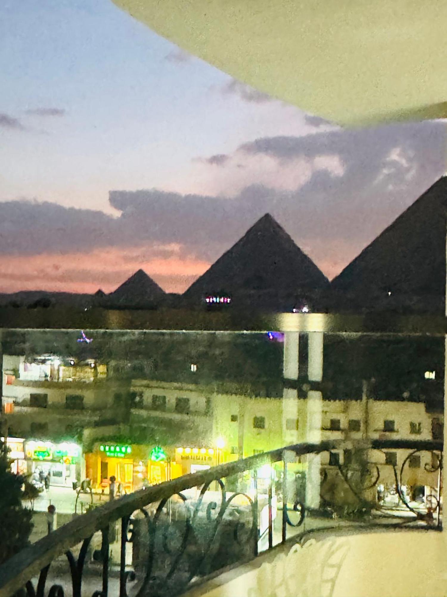 Hotel Mak Pyramids View Kafret el-Gabal Exteriér fotografie