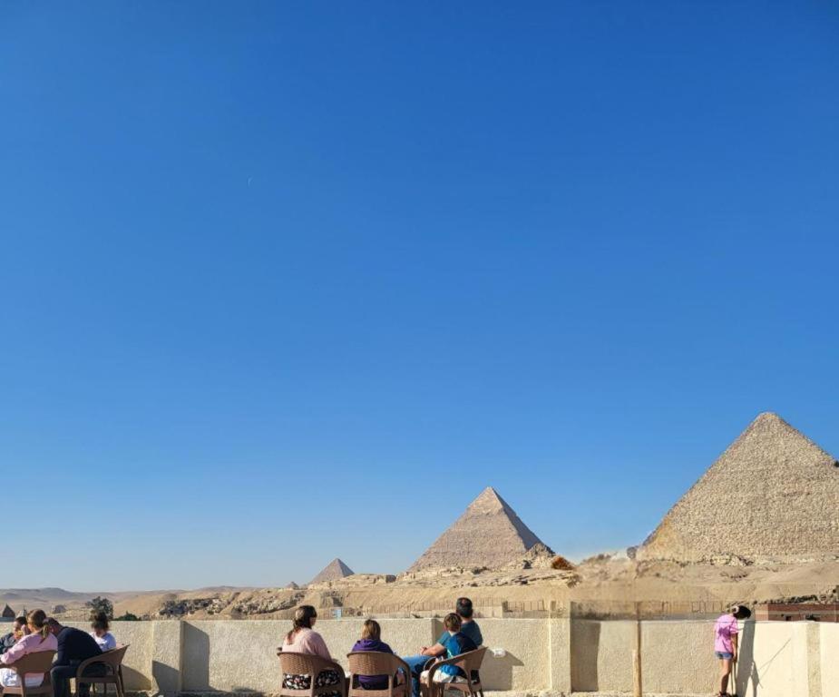 Hotel Mak Pyramids View Kafret el-Gabal Exteriér fotografie