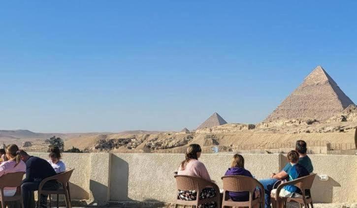 Hotel Mak Pyramids View Kafret el-Gabal Exteriér fotografie